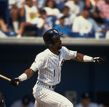 Lance Johnson Autograph Ticket